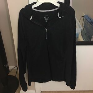 Nike Drifit Women's Black Quarter Zip