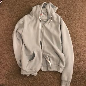 American apparel zip up sweatshirt