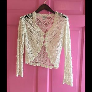 Lilly Pulitzer Crochet sweater