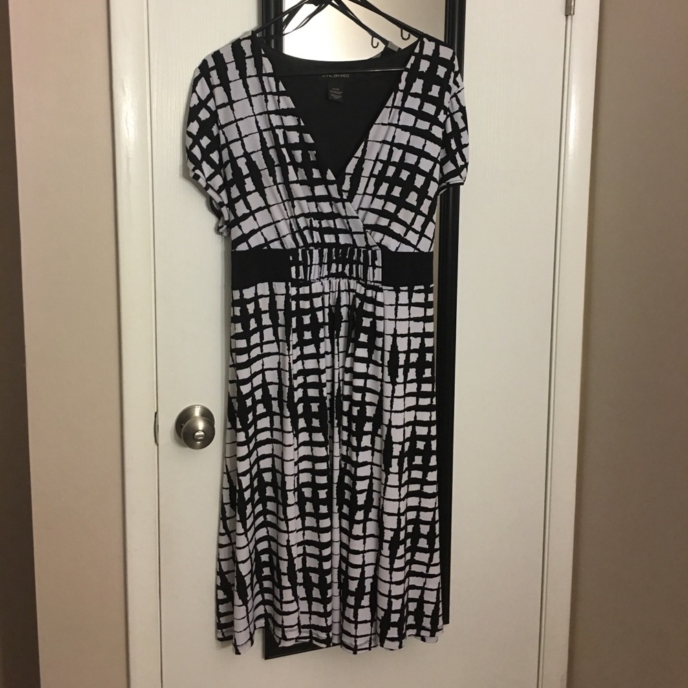 Black and White Lane Bryant Dress