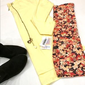 Lularoe Small Lynnae & One Size leggings