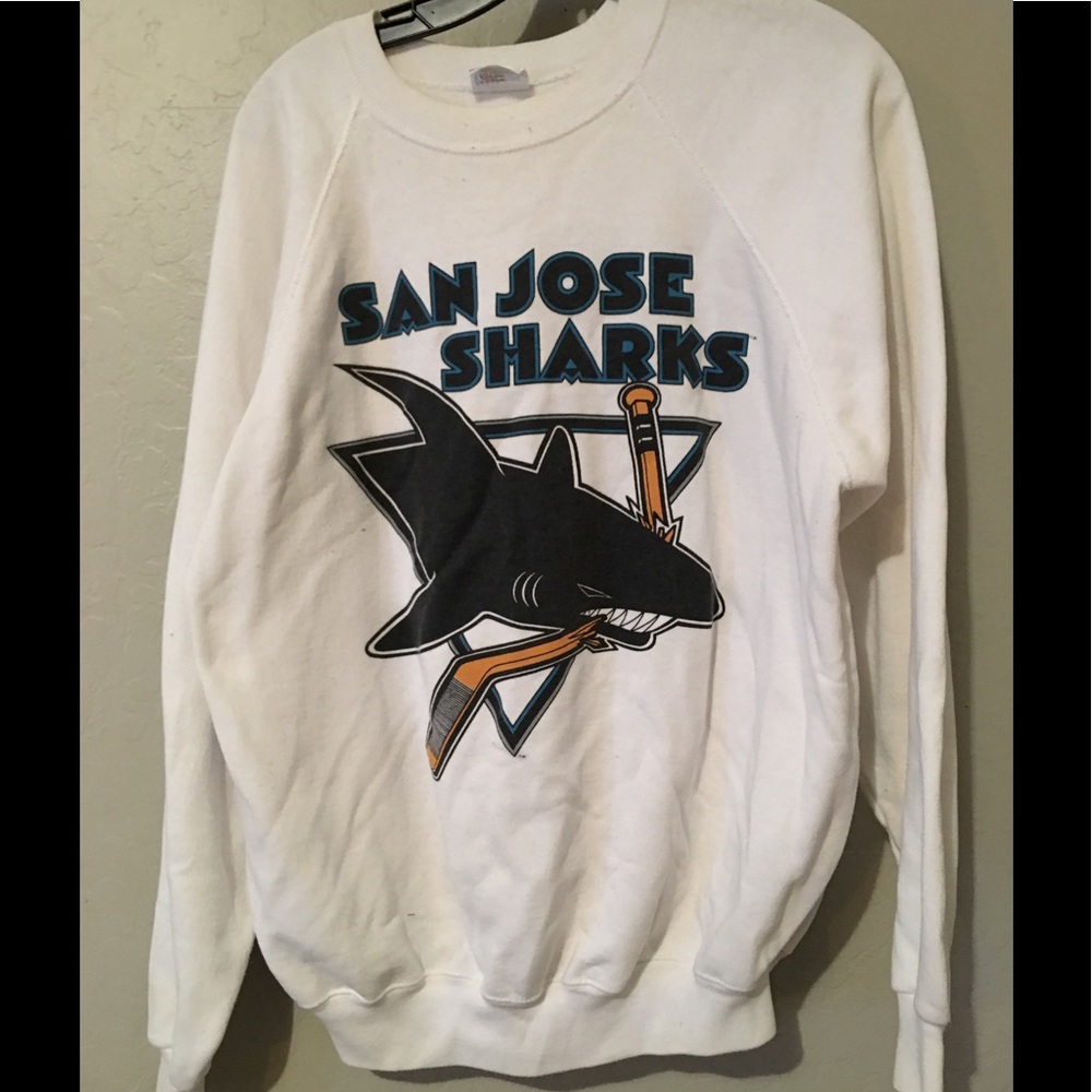 Vintage San Jose Sharks Crewneck