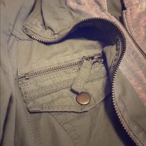 Army Green Bomber Jacket