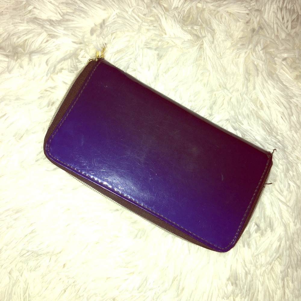 Blue wallet