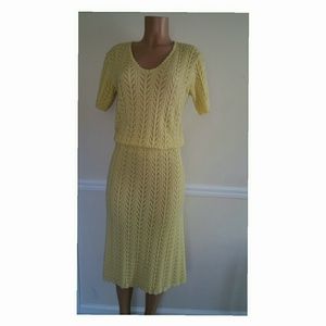 2 Piece Vintage Knit Skirt Set 2 Piece Vintage Knit Skirt Set