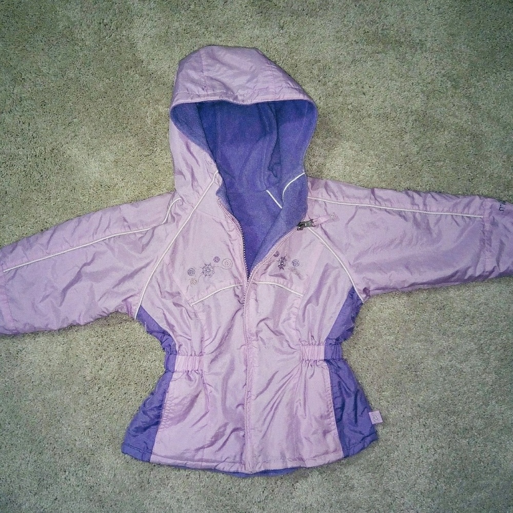 *SOLD* Girl's Reversible Hooded Jacket