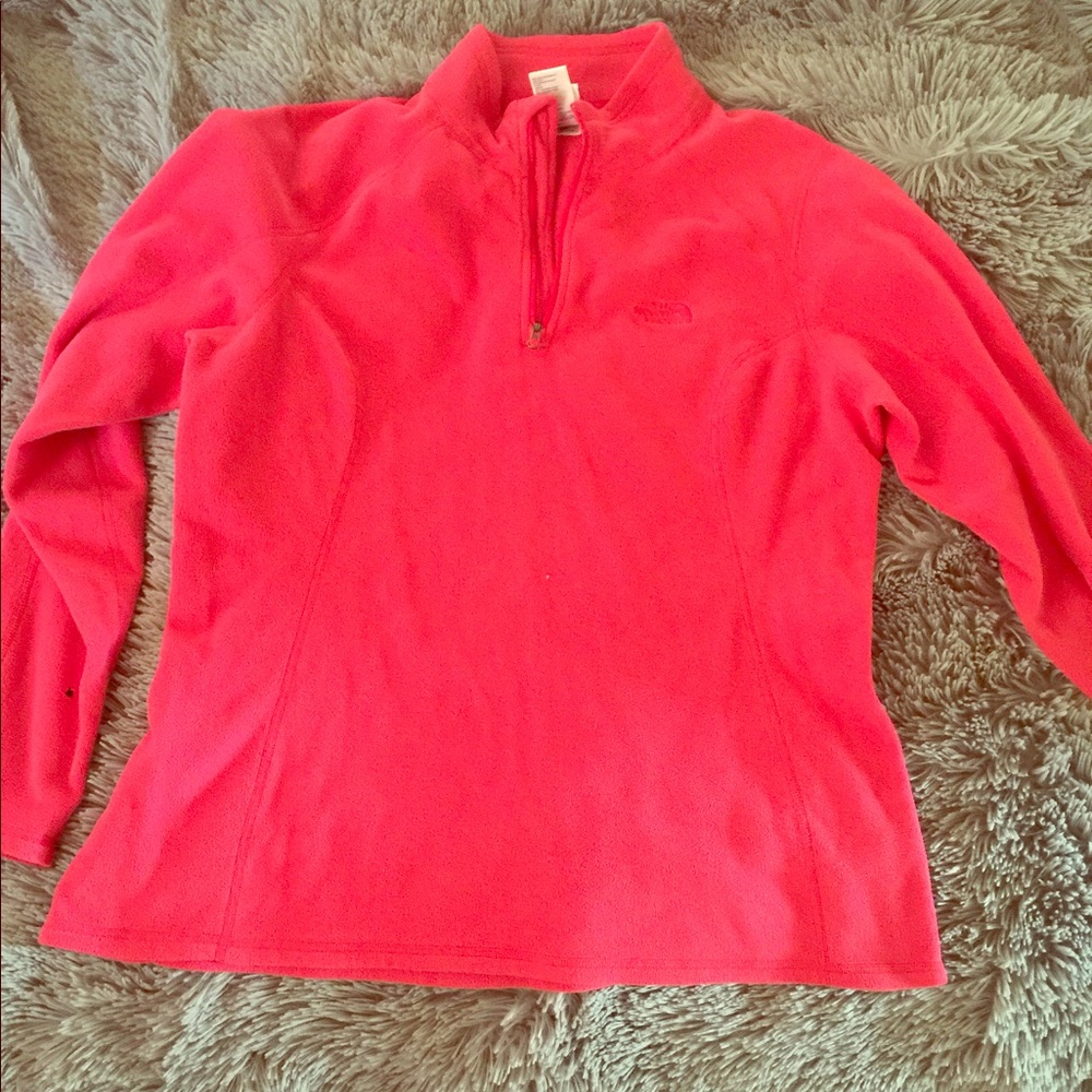 The North Face pullover fleece quarter zip NEW!