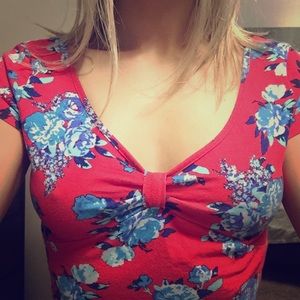 Floral Crop Top