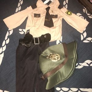 Toddler 12-18 month Sheriff Halloween Costume
