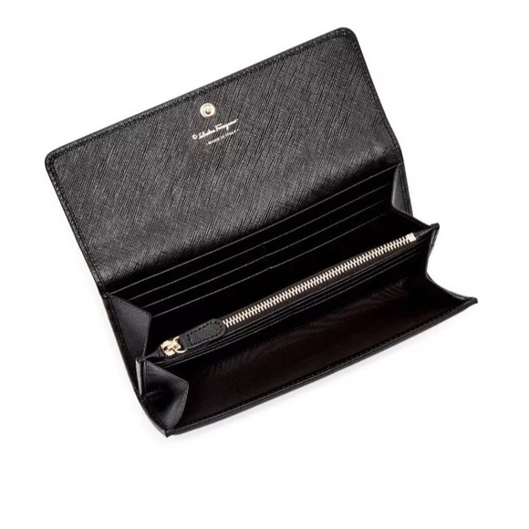 New  blackSalvatore Ferragamo cutout wallet  $675 - Picture 2 of 4