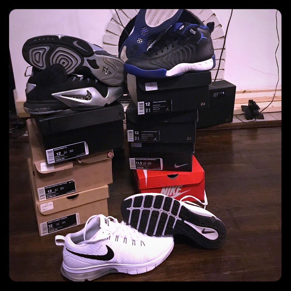 AirMax 180 FlyWire,Penny VI,Jordan jump man +more