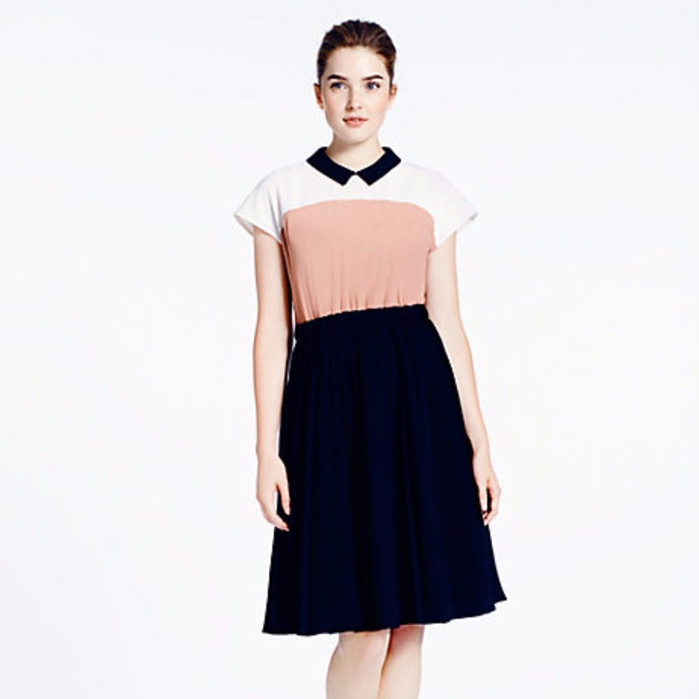 Kate Spade Accordion Pleat Dress, Size 00