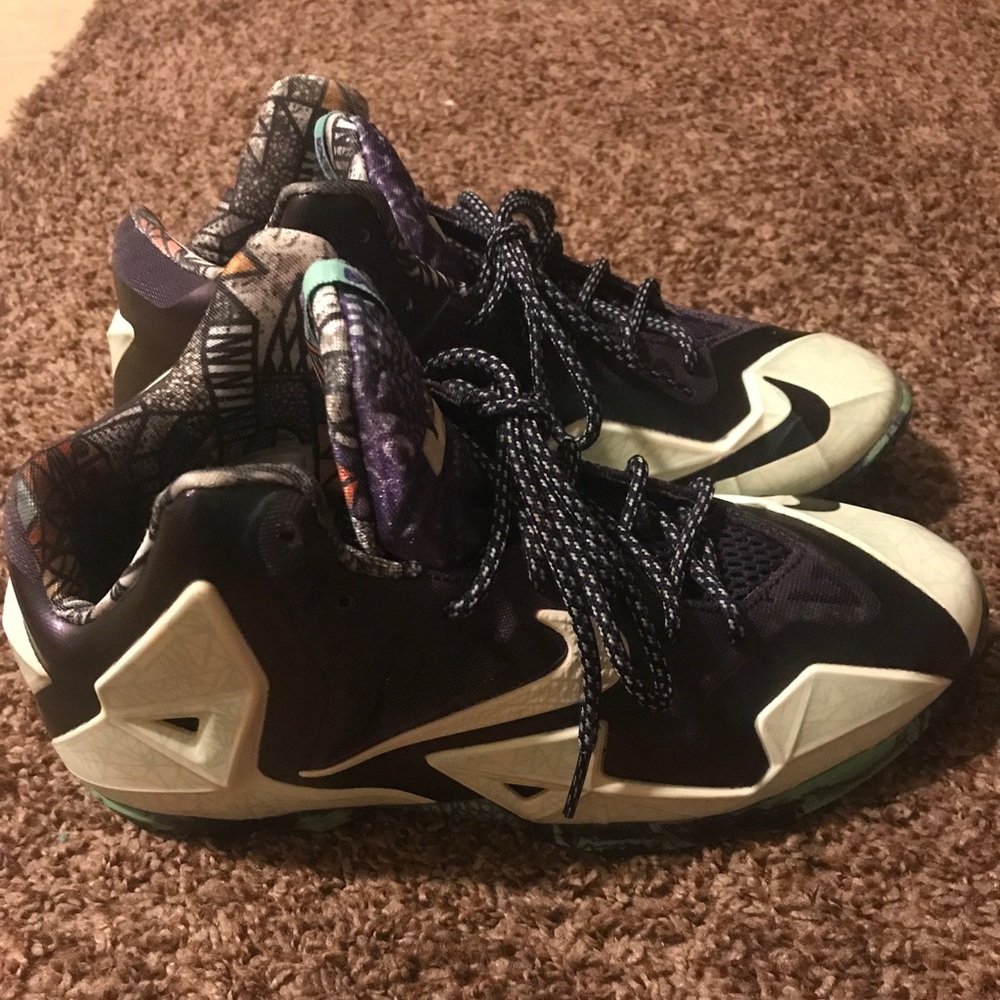 Nike lebron XI all star green gumbo