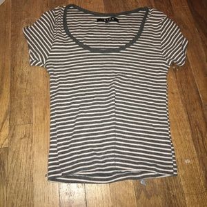 Striped Crop Top