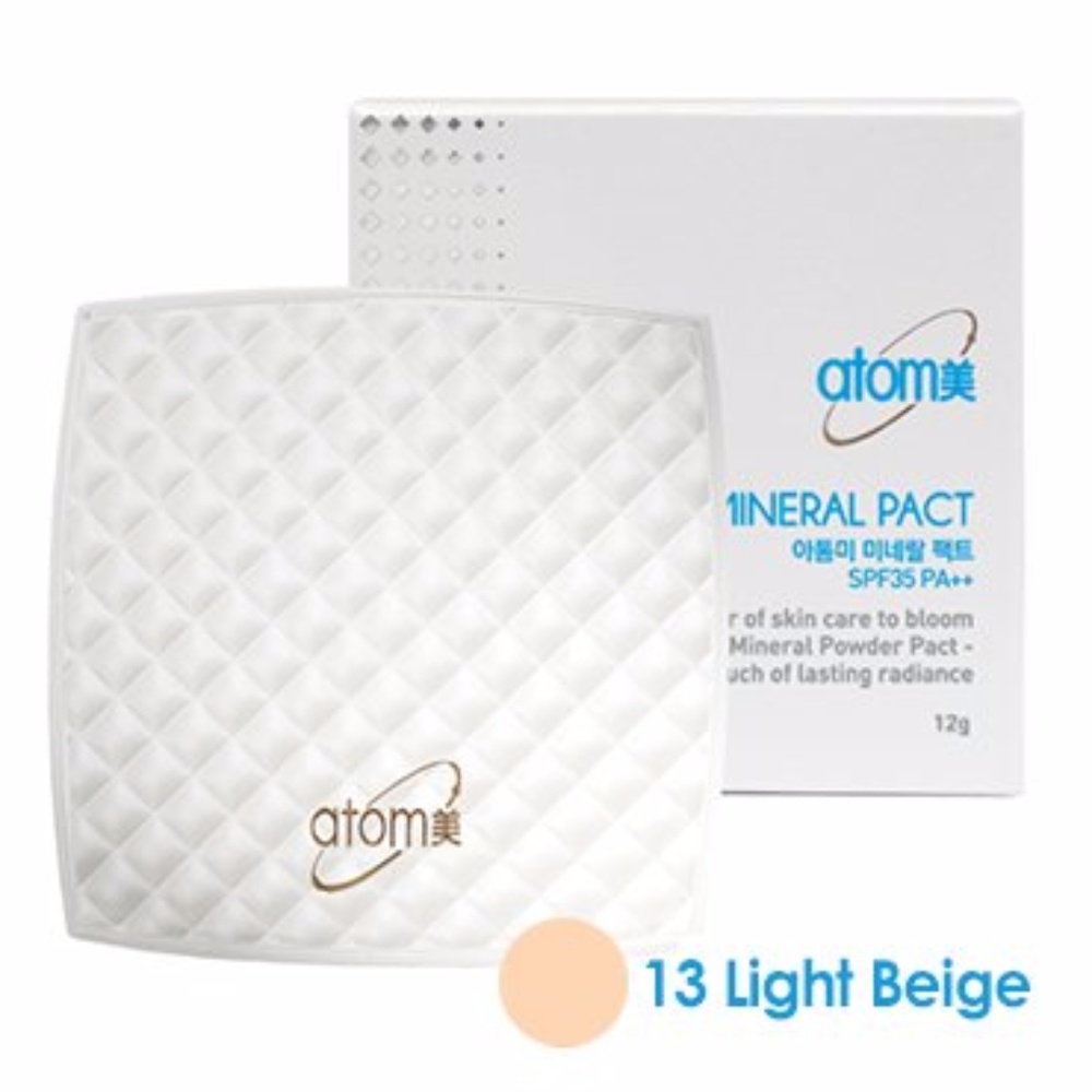Mineral Compact Makeup, #13 Light Beige, SPF 35 Pa