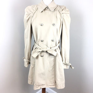 Juicy Couture Trench Coat Size L Women's