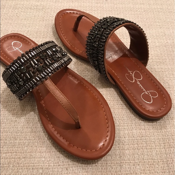 Jessica Simpson Shoes - Jessica Simpson jewel encrusted sandal