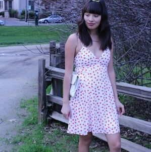 Printed strappy dress