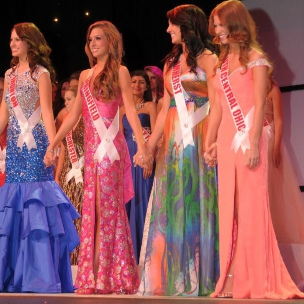 Faviana Gown Multicolored