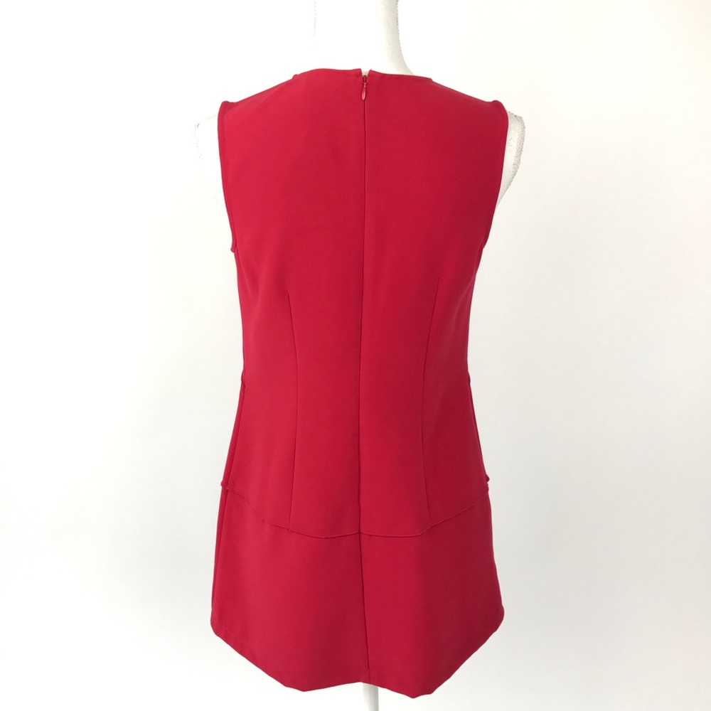 Ann Taylor Loft Sz 2 Petite Sleeveless Mini Shift - Picture 3 of 8
