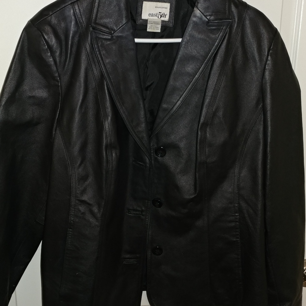 Leather jacket