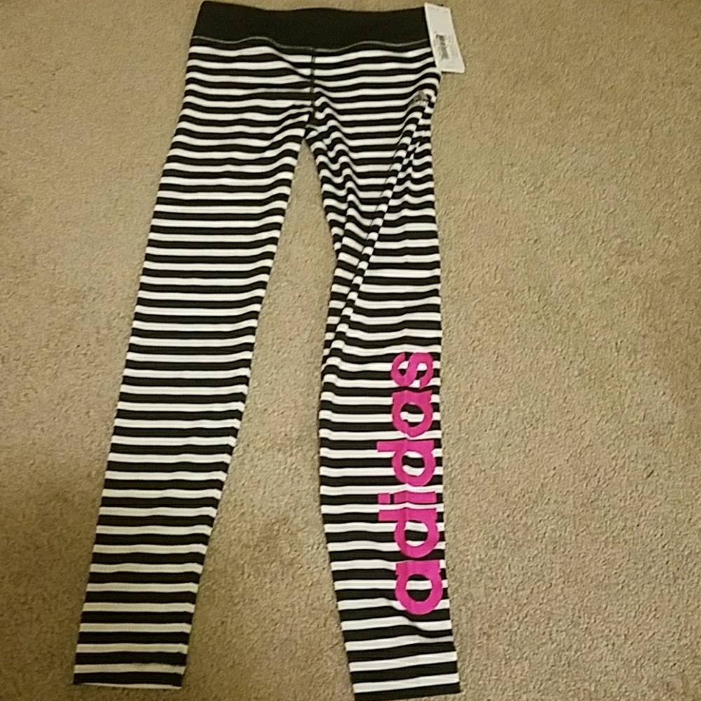Girls XL Adidas workout leggings
