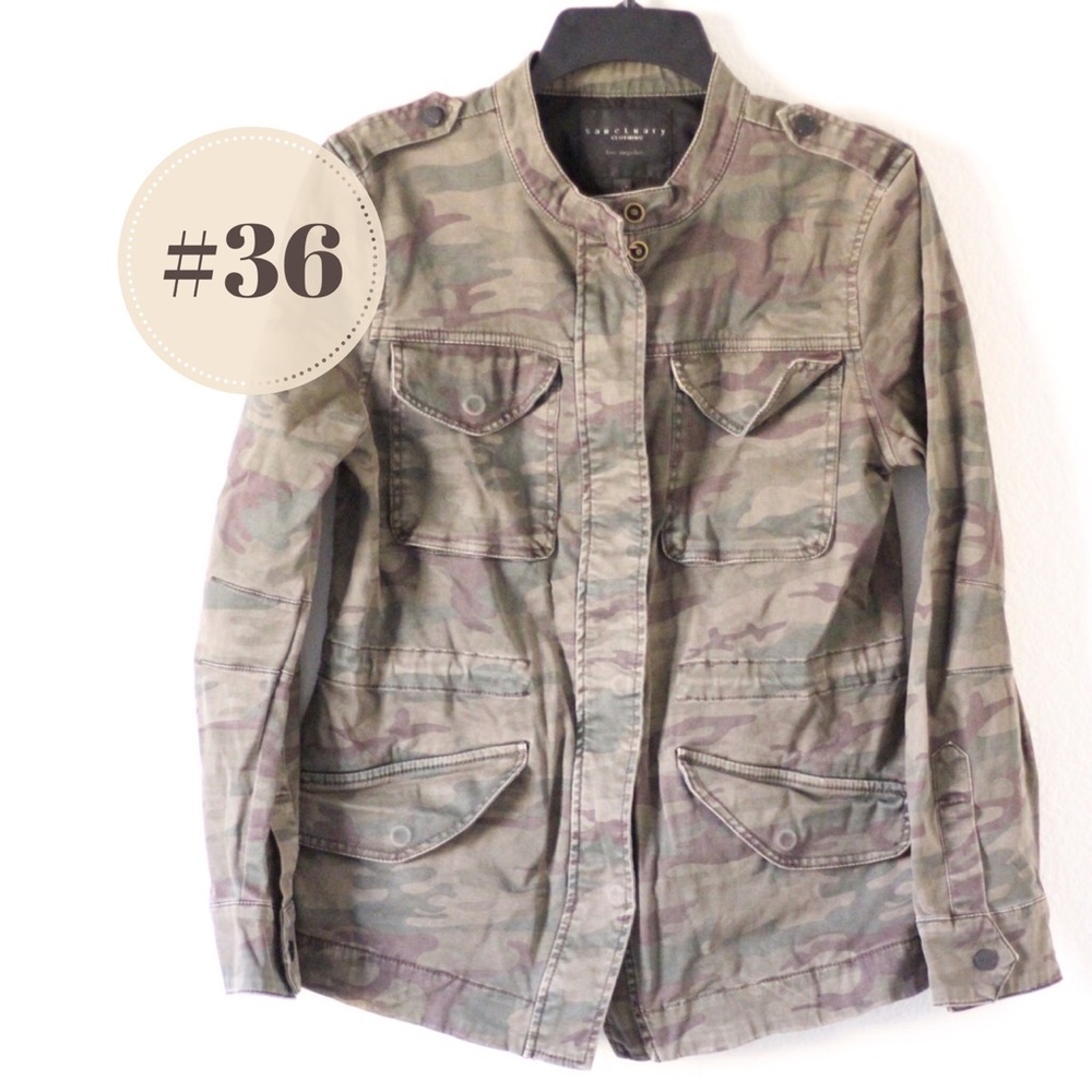 Camo Jacket Sanctuary Clothing