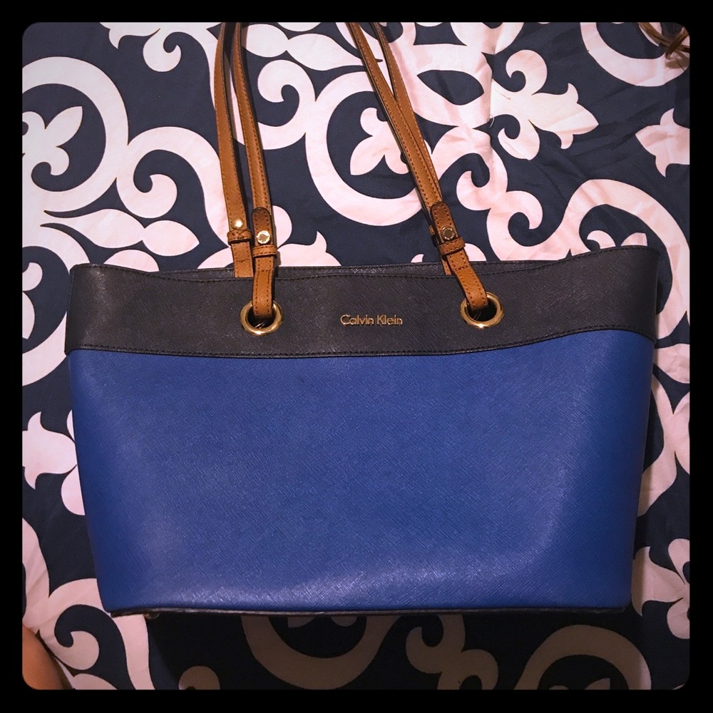 Calvin Klein Blue Tote