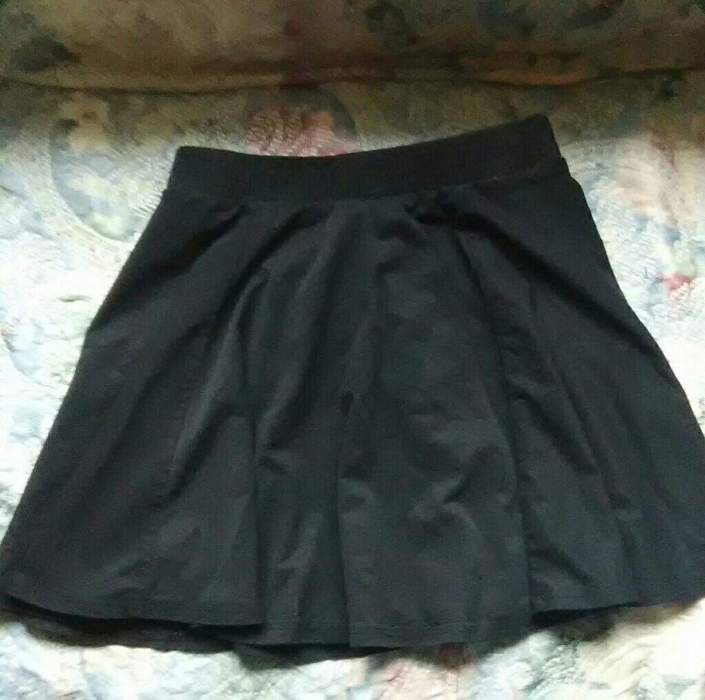 Black Skater Skirt