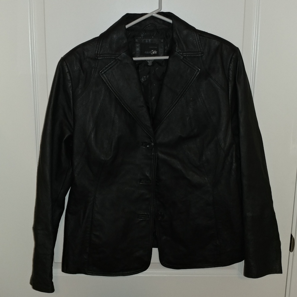 Leather jacket