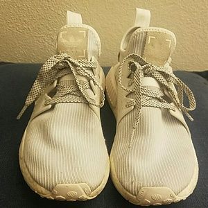 Adidas Womens NMD XR1 Triple White