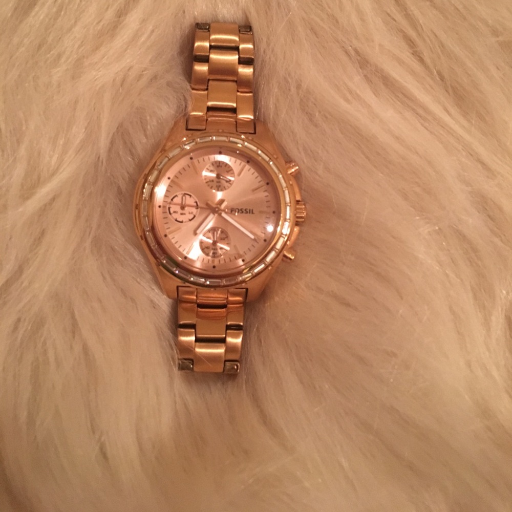 Fossil Rose Gold Watch