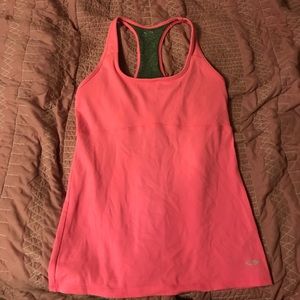 Pink workout tank