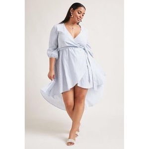 Forever 21 Plus High Low Tulip Dress