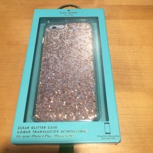 Kate Spade Gold Glitter IPhone 6 Plus case Kate Spade Gold Glitter IPhone 6 Plus case