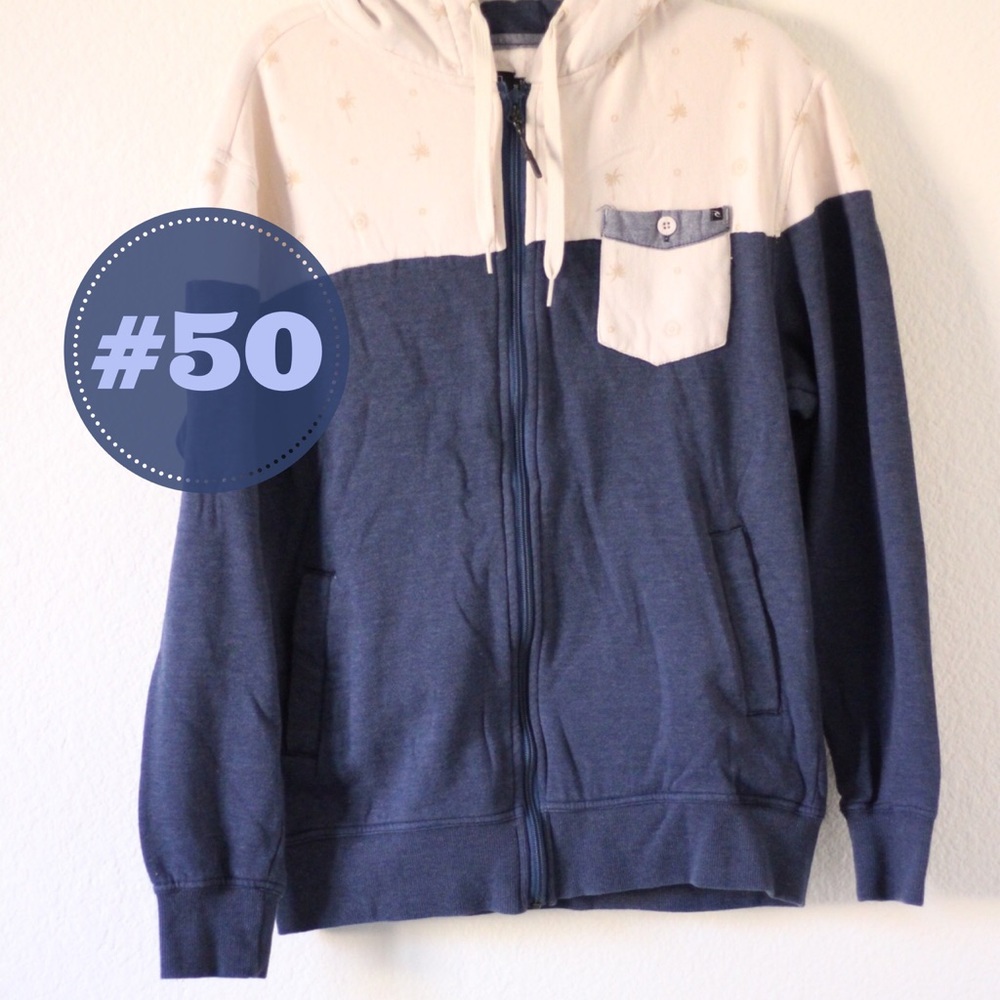 Rip Curl zip up hoodie