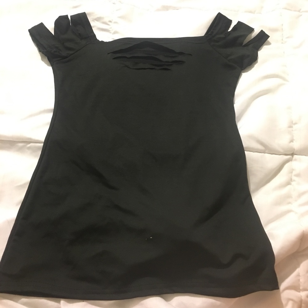 CUT STRETCHY SHIRT SIZE S