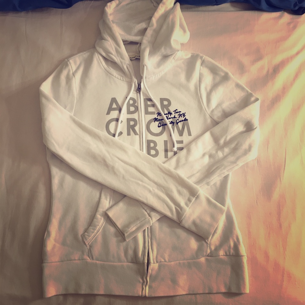 Abercrombie & Fitch cotton hoodie jacket