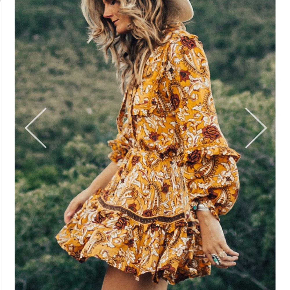 SPELL ETIENNE POET SLEEVE BLOUSE XS