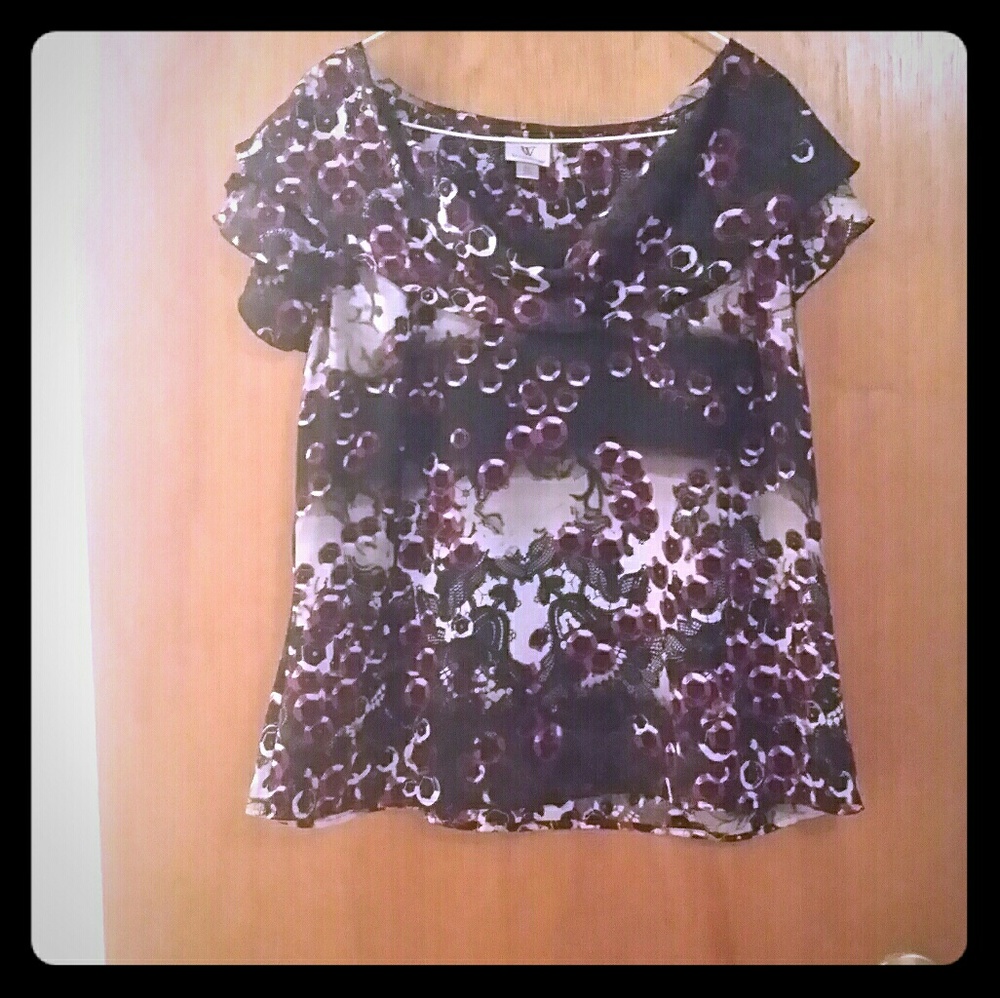 Silk short sleeve shirt