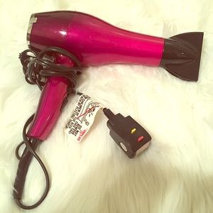 Conair Hairdryer 🌺🦋❤️