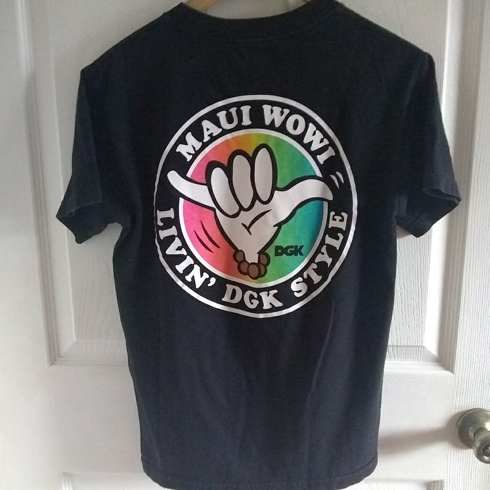 Dgk shirt size small maui wowi