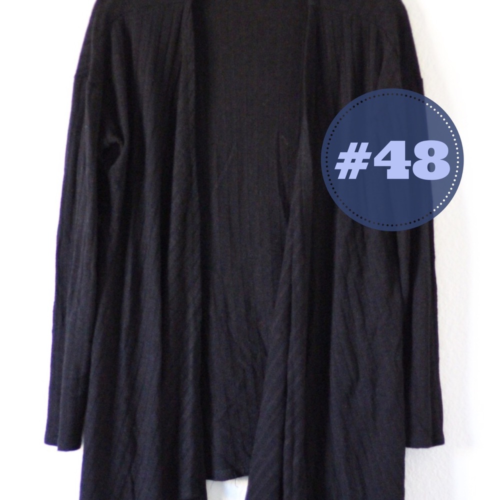 Black Merona cardigan