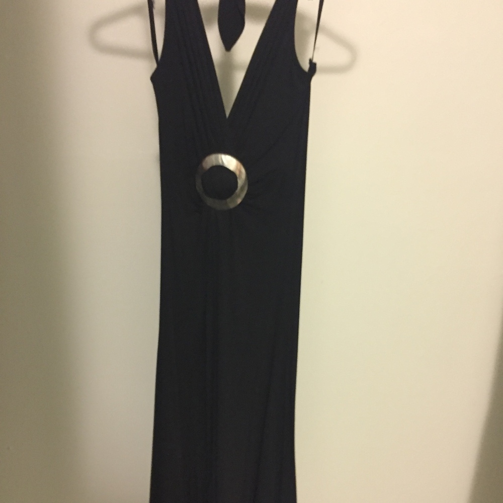 Shine New York - Long black maxi dress