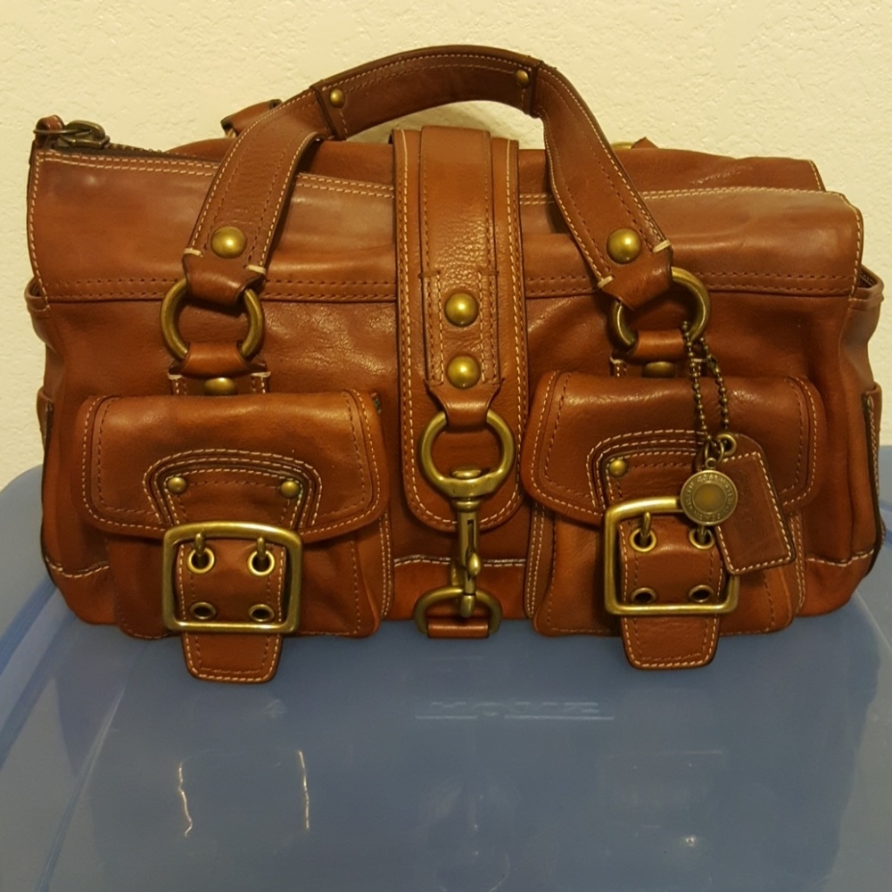 Coach 65th anniversary Legacy satchel #10330