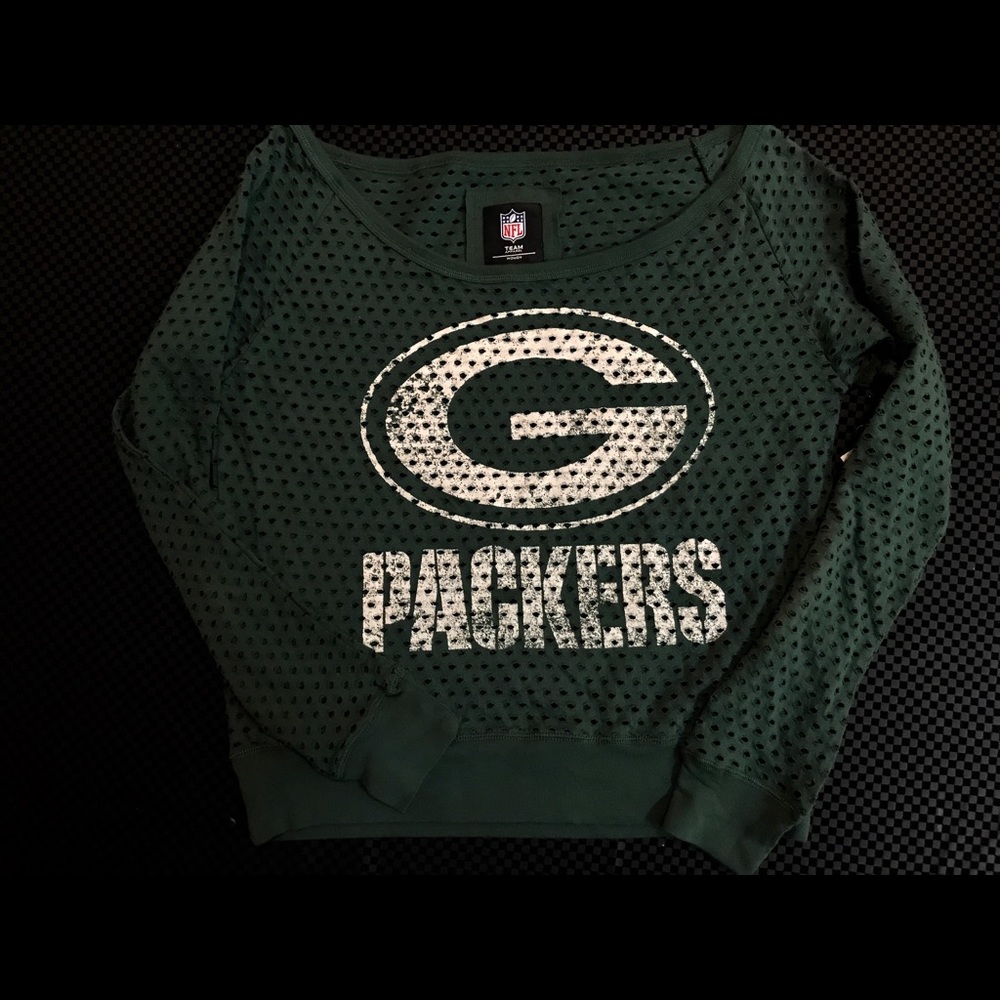 NFL Green Bay Packers off the shoulder💚