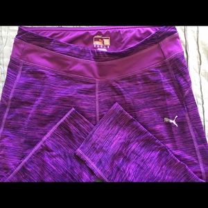 Puma Pants - Puma workout capris Puma Pants - Puma workout capris
