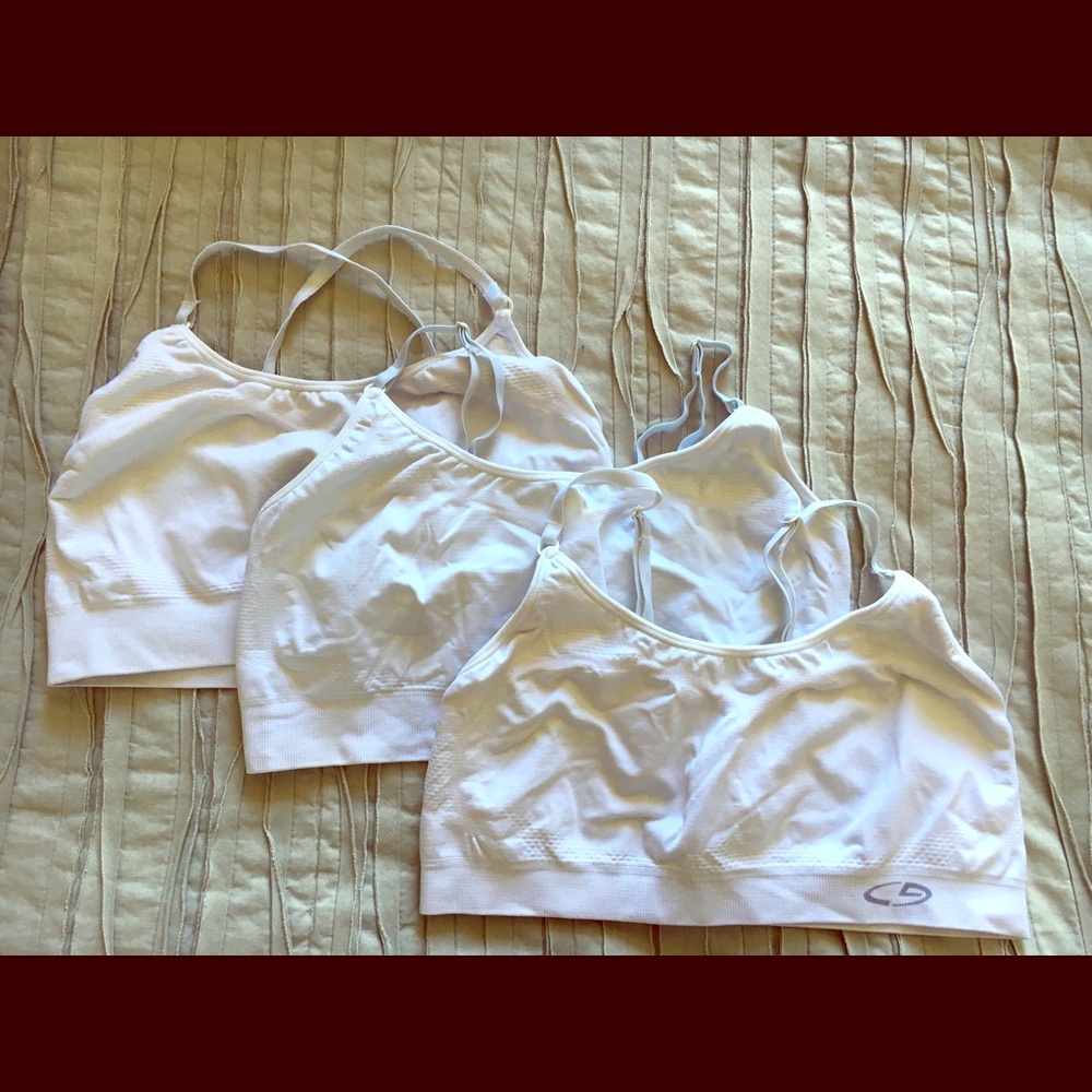 Champion Sports Bras - White