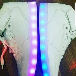 LED sneakers USB charge port