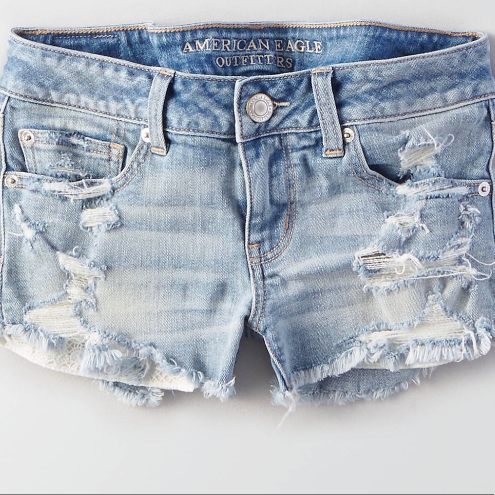 ⭐️Bundle⭐️ AEO Shortie Stretch Shorts & Top